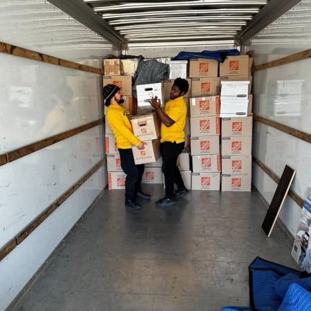 Pantheon commercial receiving dock and freight check-in at 1520 NW Vivion Rd Kansas City